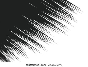 Abstract black textured on white  grunge  background, Vector