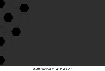 Abstractas fondo de tema negro poligonal geométrico moderno concepto de tecnología de fondo oscuro para publicidad de productos Web presentación tutorial de portada Fondo de pantalla