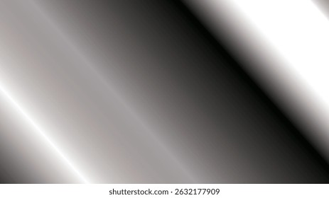 Fondo transparente negro Abstractas con textura de acero cepillado y líneas metálicas brillantes
