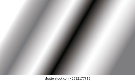 Fundo transparente preto abstrato com textura de aço escovado e linhas metálicas brilhantes