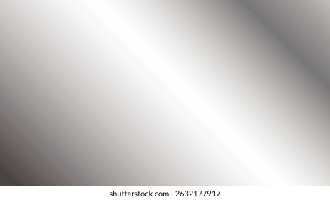 Fundo transparente preto abstrato com textura de aço escovado e linhas metálicas brilhantes