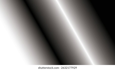 Abstract black transparent background with brushed steel texture and shiny metallic lines