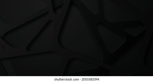 Abstract black trendy universal background