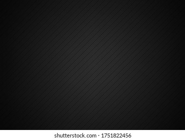 Abstract black vector background with stripes, Diagonal lines pattern