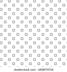 ilustrador vectorial negro abstracto Papel de fondo de diseño de patrón sin fin.