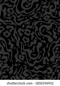 Abstract Black Vector Seamless Pattern Stock Vector (Royalty Free ...