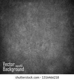 abstract black vector wall, vintage grunge background texture design