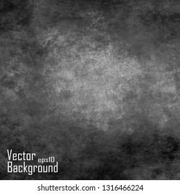 abstract black vector wall, vintage grunge background texture design
