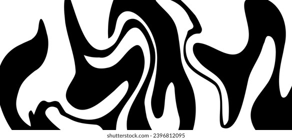 fondo de salpicadura de líquido de agua negra abstracta