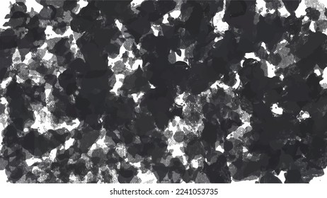 Abstract black watercolor background for your design, watercolor background concept, vector.