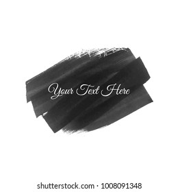 Abstract black watercolor elegant design background