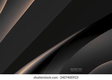 Abstract Black Wave Background. colorful wavy design wallpaper. creative graphic 2 d illustration. trendy fluid cover with dynamic shapes flow.