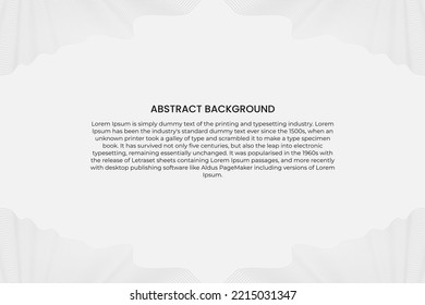 abstract black wave lines on white background, vector template for your ideas, monochromatic lines texture, waved lines texture. Digital future technology concept