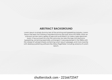 abstract black wave lines on white background, vector template for your ideas, monochromatic lines texture, waved lines texture. Digital future technology concept