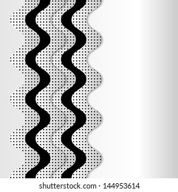 abstract black and white background