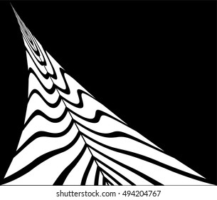 Abstract black and white background