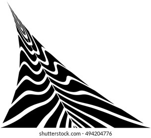 Abstract black and white background