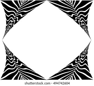 Abstract black and white background