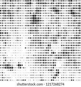 Abstract black and white background. Chaotic vector pattern