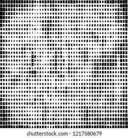 Abstract black and white background. Chaotic vector pattern