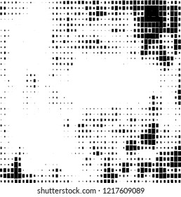 Abstract black and white background. Chaotic vector pattern