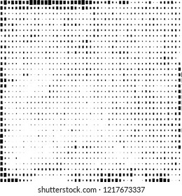 Abstract black and white background. Chaotic vector pattern