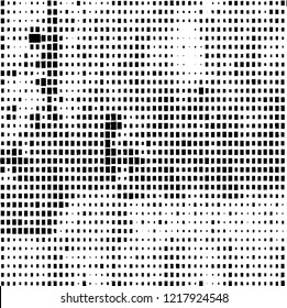 Abstract black and white background. Chaotic vector pattern