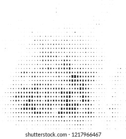 Abstract black and white background. Chaotic vector pattern