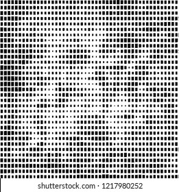 Abstract black and white background. Chaotic vector pattern
