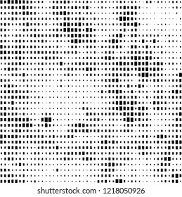 Abstract black and white background. Chaotic vector pattern