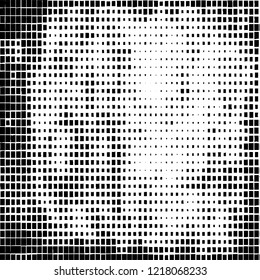 Abstract black and white background. Chaotic vector pattern