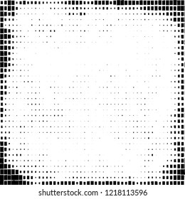 Abstract black and white background. Chaotic vector pattern