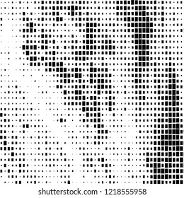 Abstract black and white background. Chaotic vector pattern
