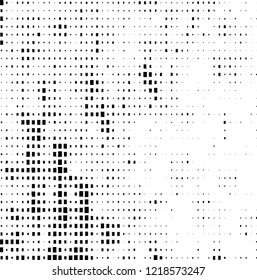 Abstract black and white background. Chaotic vector pattern