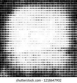 Abstract black and white background. Chaotic vector pattern