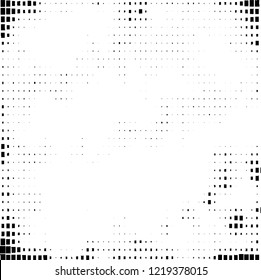 Abstract black and white background. Chaotic vector pattern