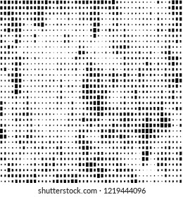 Abstract black and white background. Chaotic vector pattern