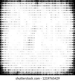 Abstract black and white background. Chaotic vector pattern