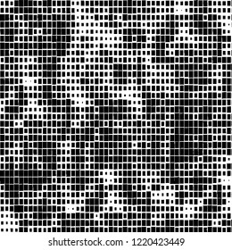Abstract black and white background. Chaotic vector pattern