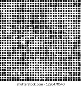 Abstract black and white background. Chaotic vector pattern