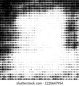 Abstract black and white background. Chaotic vector pattern