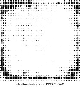 Abstract black and white background. Chaotic vector pattern