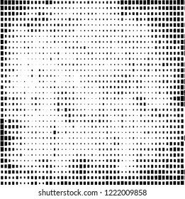 Abstract black and white background. Chaotic vector pattern