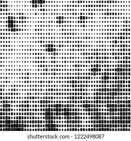 Abstract black and white background. Chaotic vector pattern