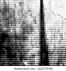 Abstract black and white background. Chaotic vector pattern