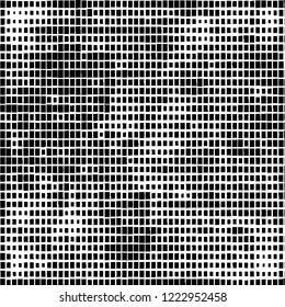Abstract black and white background. Chaotic vector pattern