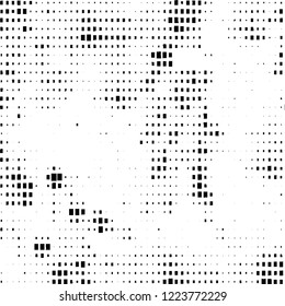 Abstract black and white background. Chaotic vector pattern