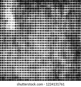 Abstract black and white background. Chaotic vector pattern
