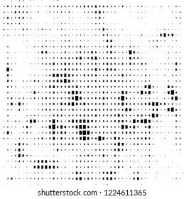 Abstract black and white background. Chaotic vector pattern