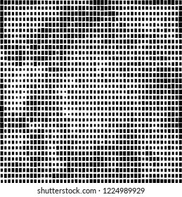 Abstract black and white background. Chaotic vector pattern